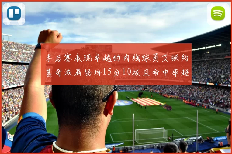 季后赛表现卓越的内线球员艾顿约基奇浓眉场均15分10板且命中率超60