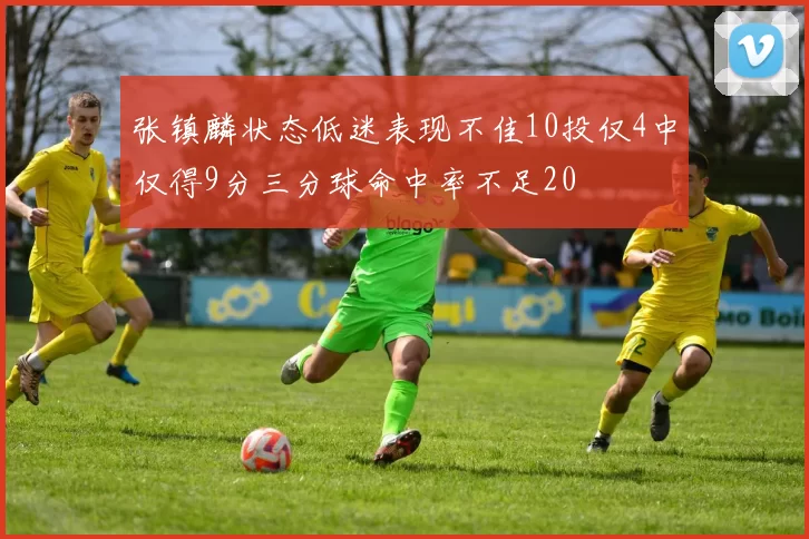 张镇麟状态低迷表现不佳10投仅4中仅得9分三分球命中率不足20